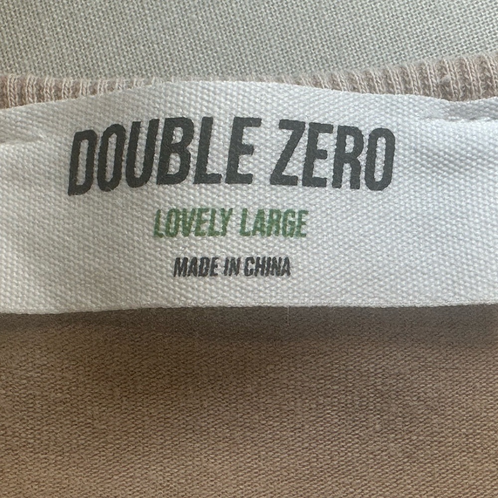 NWOT SIZE S/L Double Zero Tan Jumpsuit - Picture 10 of 15